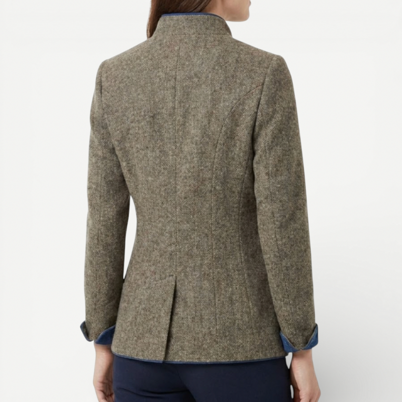 Ladies Classic Double Breasted Coat