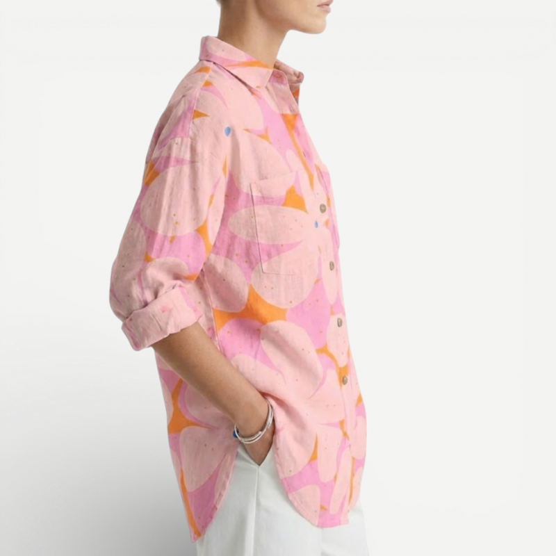 Ladies Floral Patterned Top