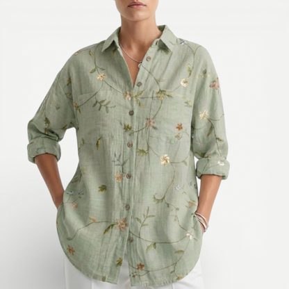 Ladies Floral Patterned Top
