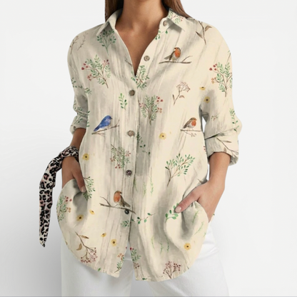 Ladies Floral Patterned Top