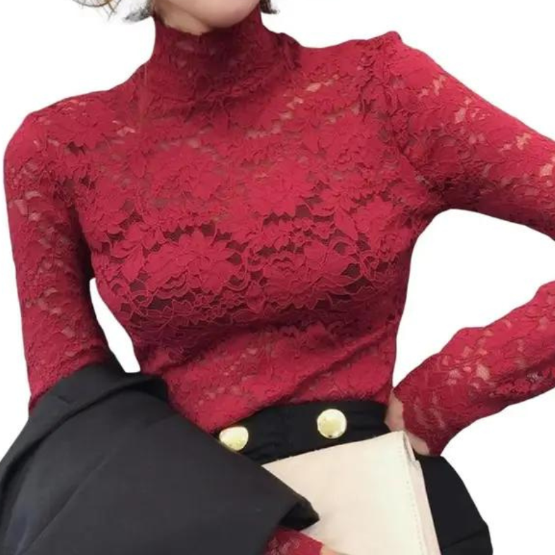 Chic Crochet Blouse