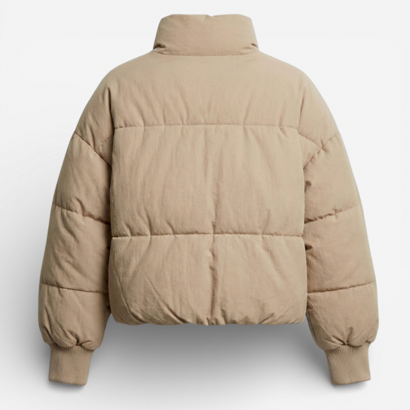 Warm Women's Down Short Parka Jacket