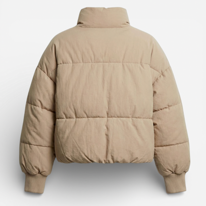 Warm Women's Down Short Parka Jacket