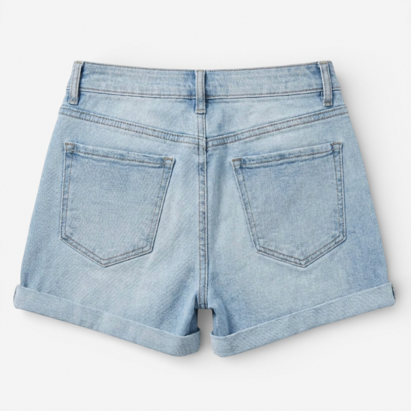 Ladies' Classic Blue Jeans Shorts