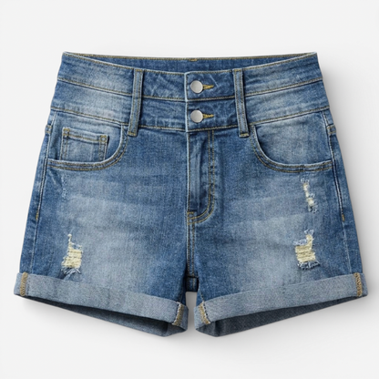 Ladies' Classic Blue Jeans Shorts