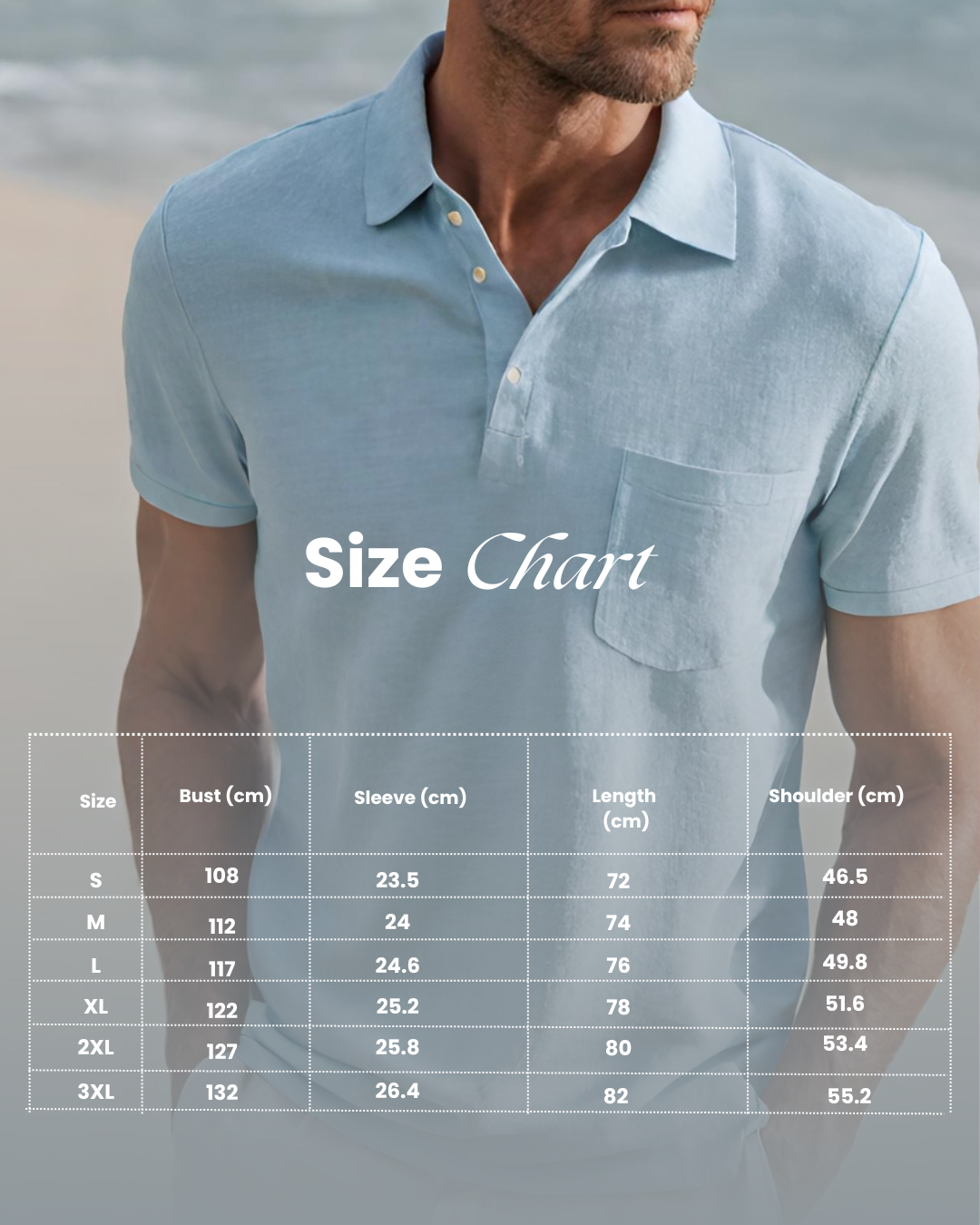 Classic Casual Short Sleeve Polo Shirt