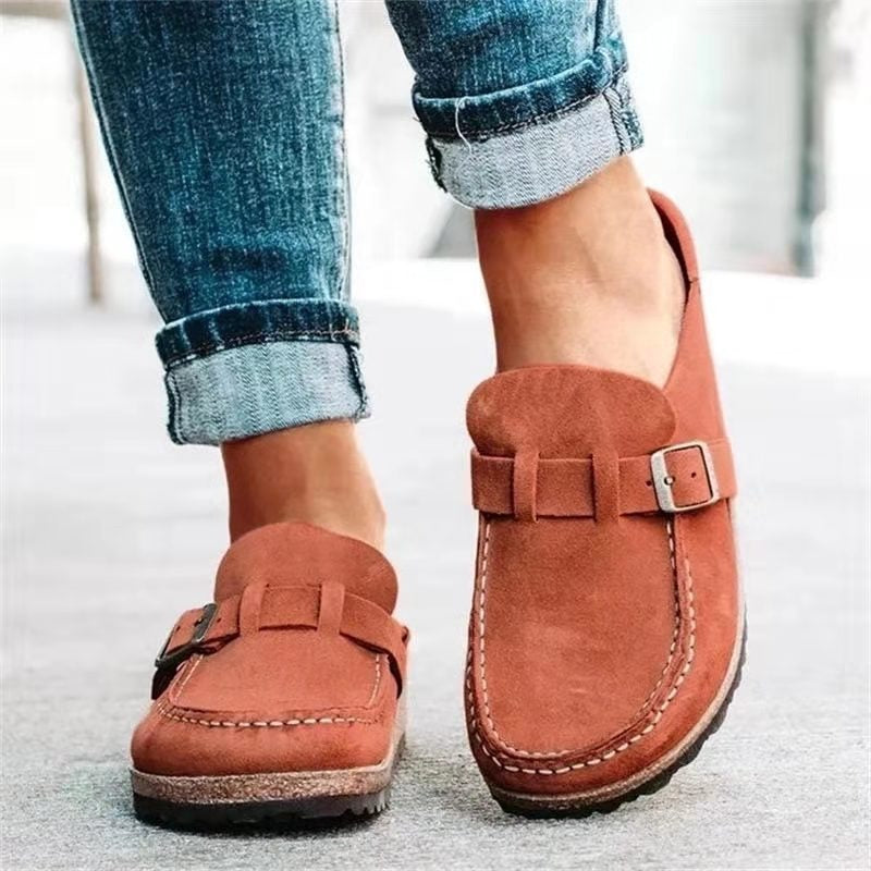 Simple Leather Slip On Shoes for Men