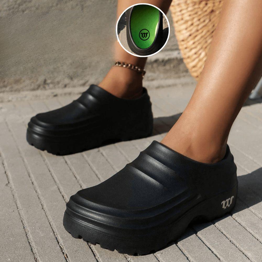 Comfortable Supportive Clog Shoes for Foot Pain Relief - Luxivelle