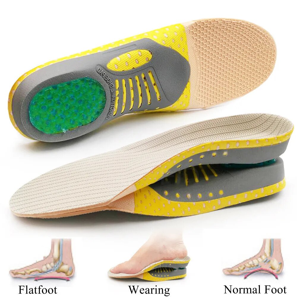Arch Support Comfort Gel Shoe Insoles