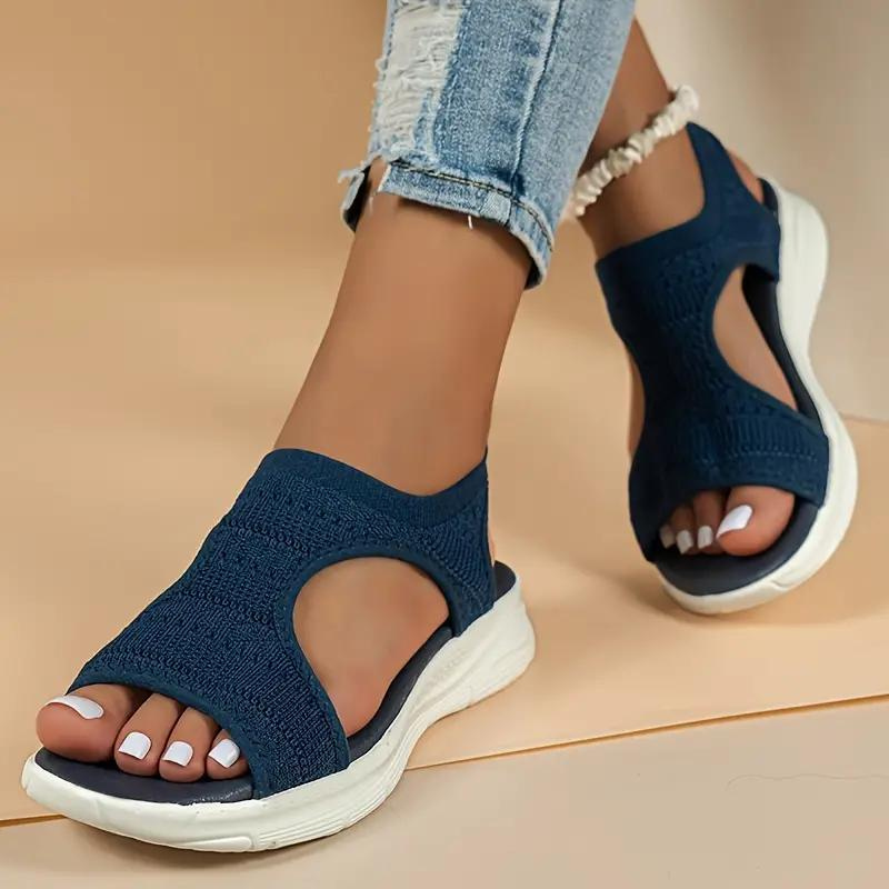 Warm Comfortable Women's Sandals with Thick Soles