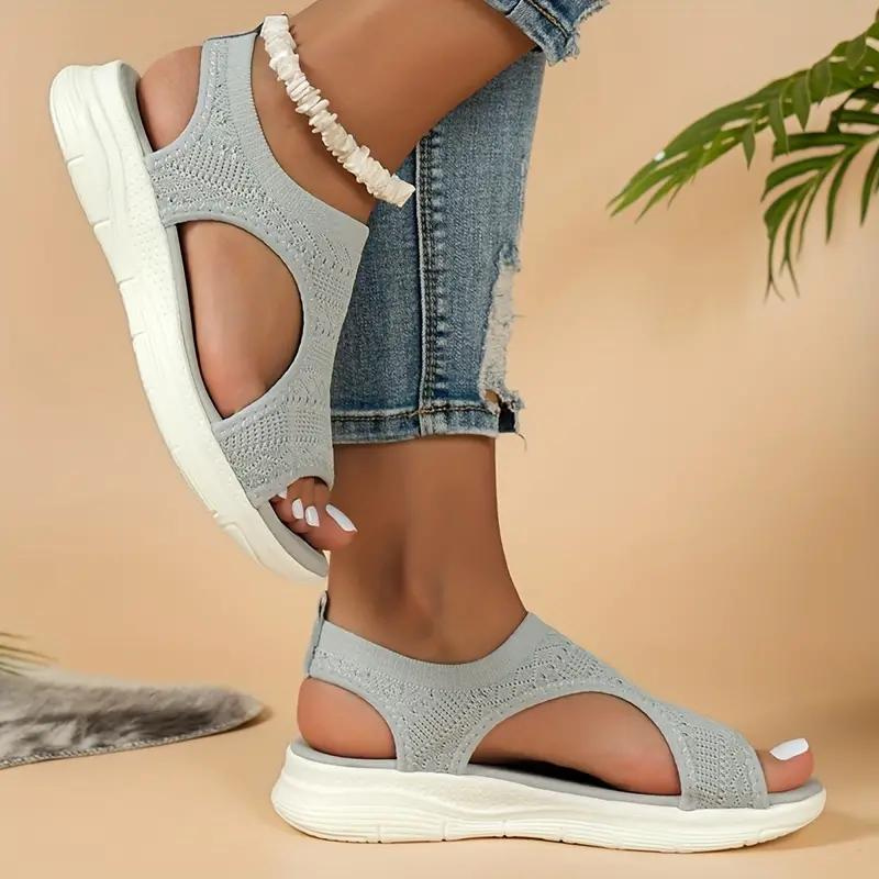 Warm Comfortable Women's Sandals with Thick Soles