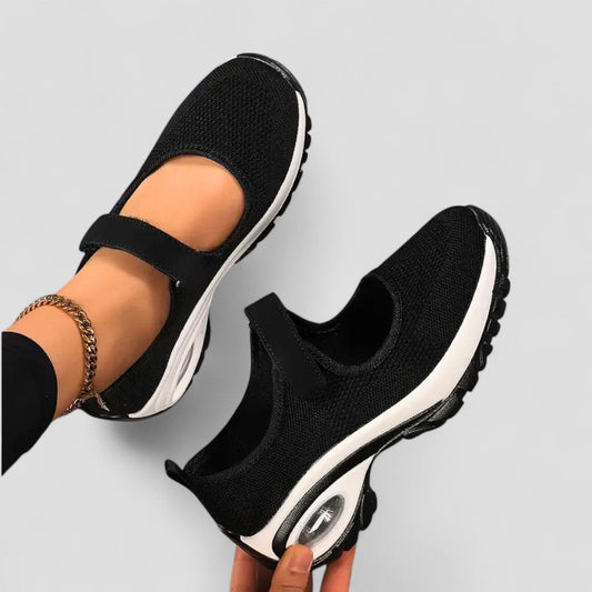 Orthopedic Breathable Velcro Walking Shoes for Women 0