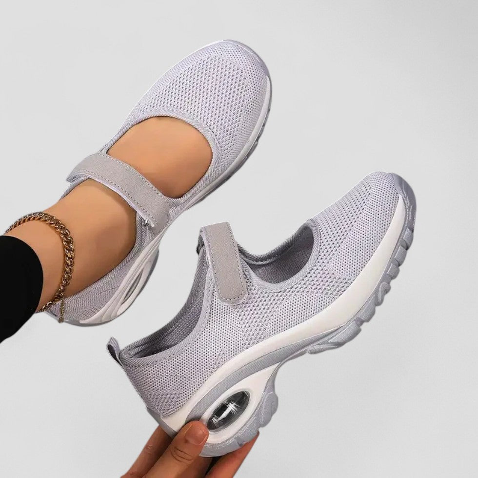 Orthopedic Breathable Velcro Walking Shoes for Women 2