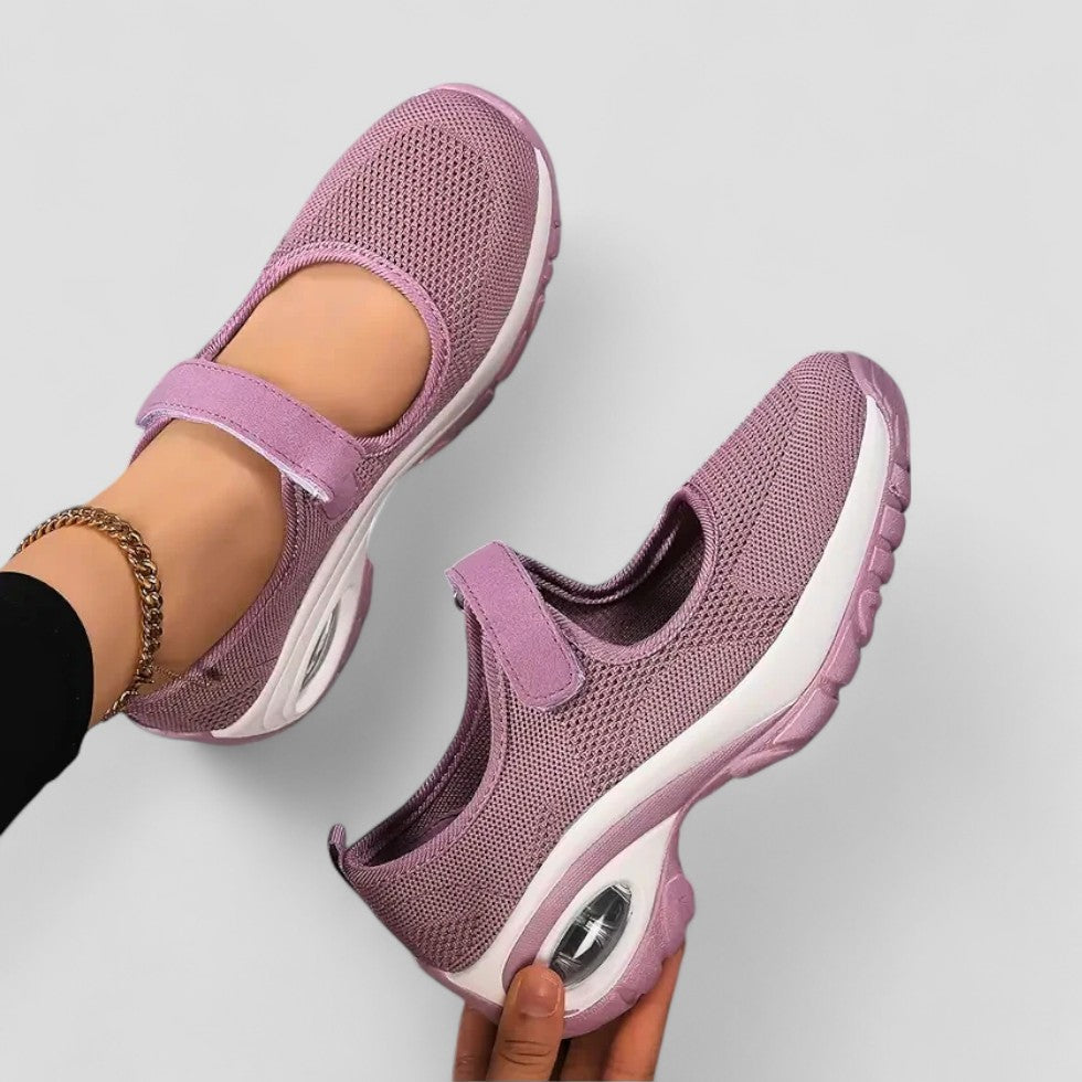 Orthopedic Breathable Velcro Walking Shoes for Women 3