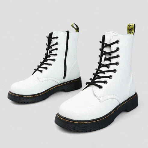 Orthopedic Lace Up Ankle Boots for Women Casual Comfort Style 3