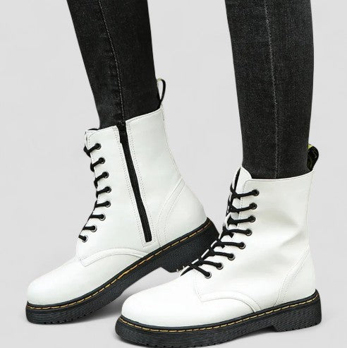 Orthopedic Lace Up Ankle Boots for Women Casual Comfort Style 5