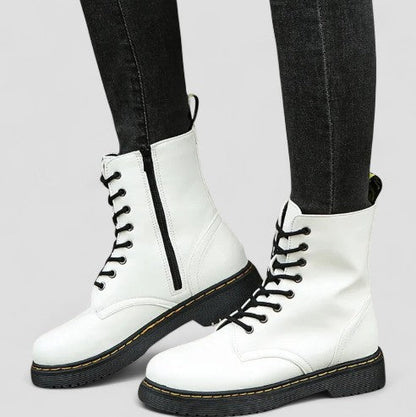 Orthopedic Lace Up Ankle Boots for Women Casual Comfort Style 5