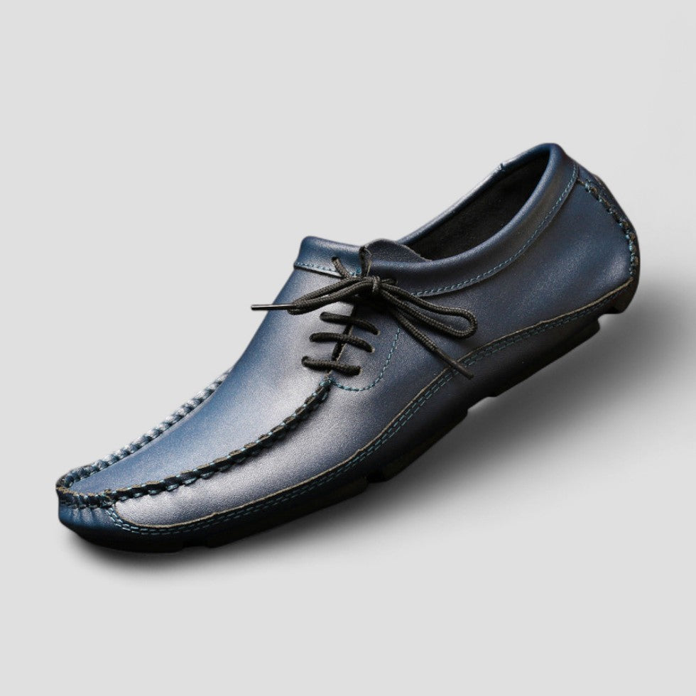 Orthopedic Leather Loafers for Men with Soft Insole 2