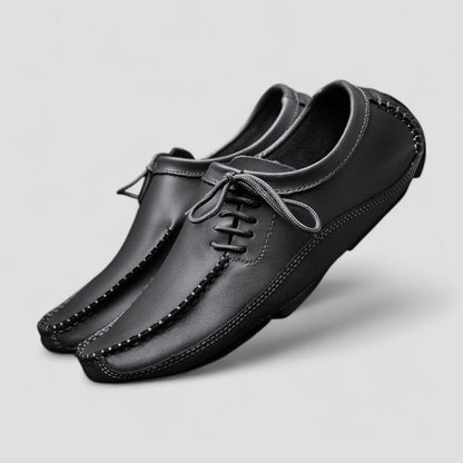 Orthopedic Leather Loafers for Men with Soft Insole 4