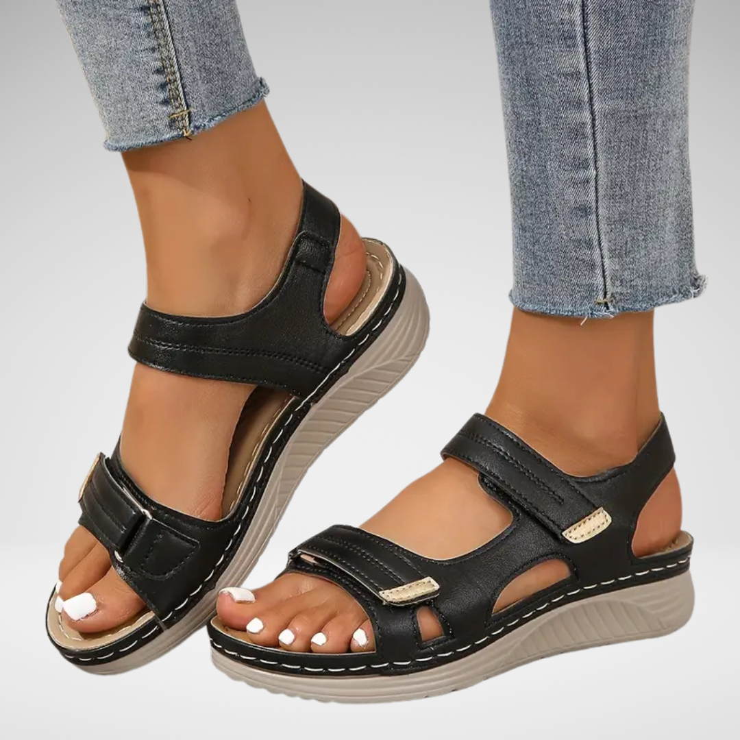 Comfortable Walking Sandals with Soft Adjustable Straps