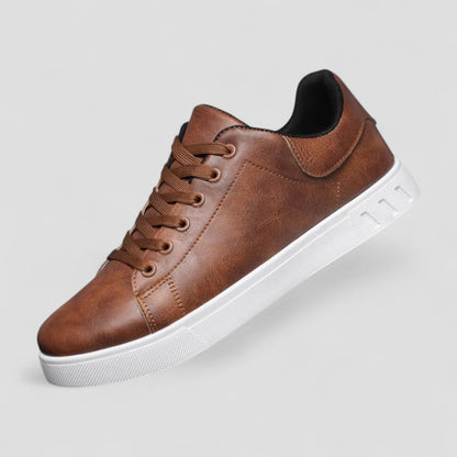 Orthopedic Leather Sneakers for Men with Casual Comfort 1