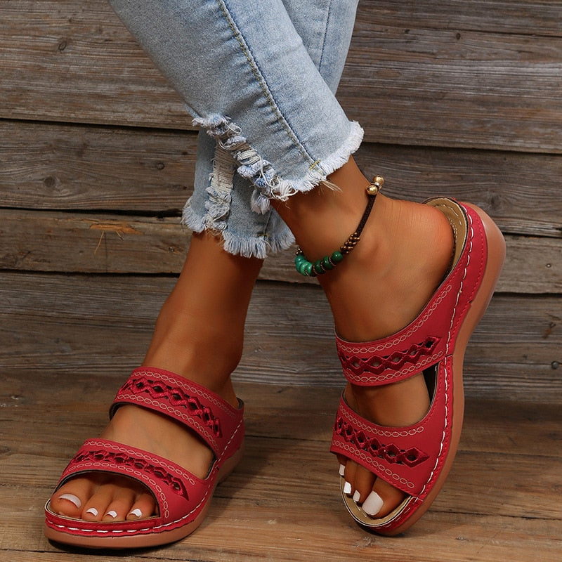 Comfortable Walking Sandals For Women | Arch Support - Luxivelle