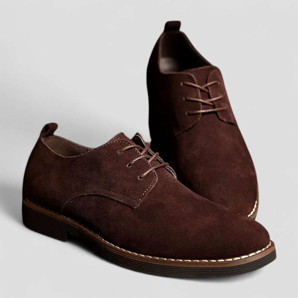 Orthopedic Suede Oxford Dress Shoes for Men 1
