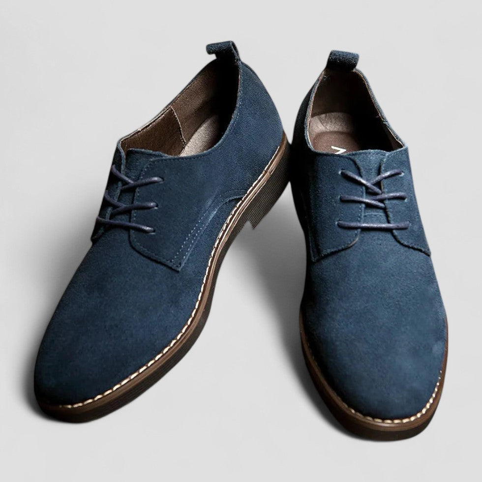 Orthopedic Suede Oxford Dress Shoes for Men 2