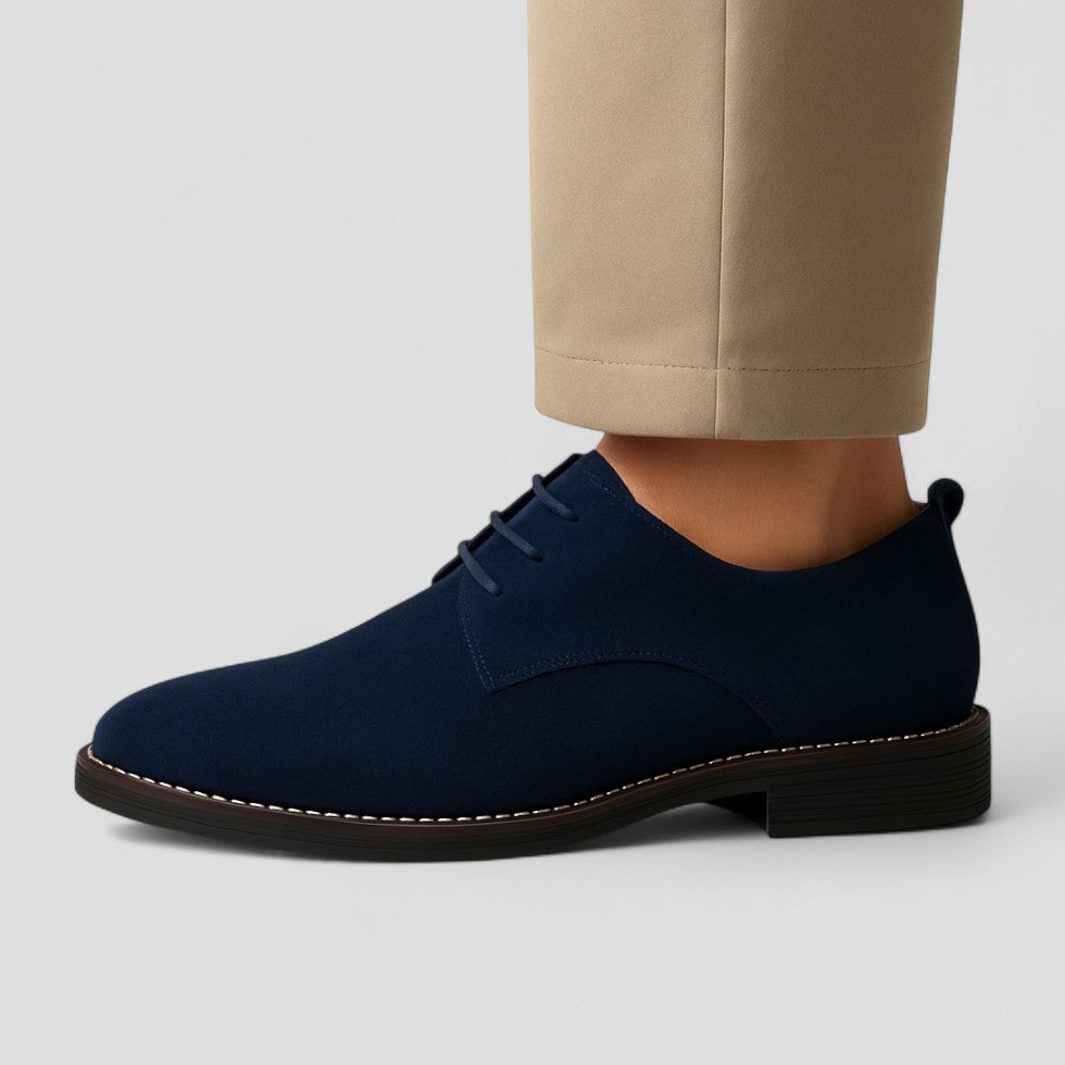Orthopedic Suede Oxford Dress Shoes for Men 3