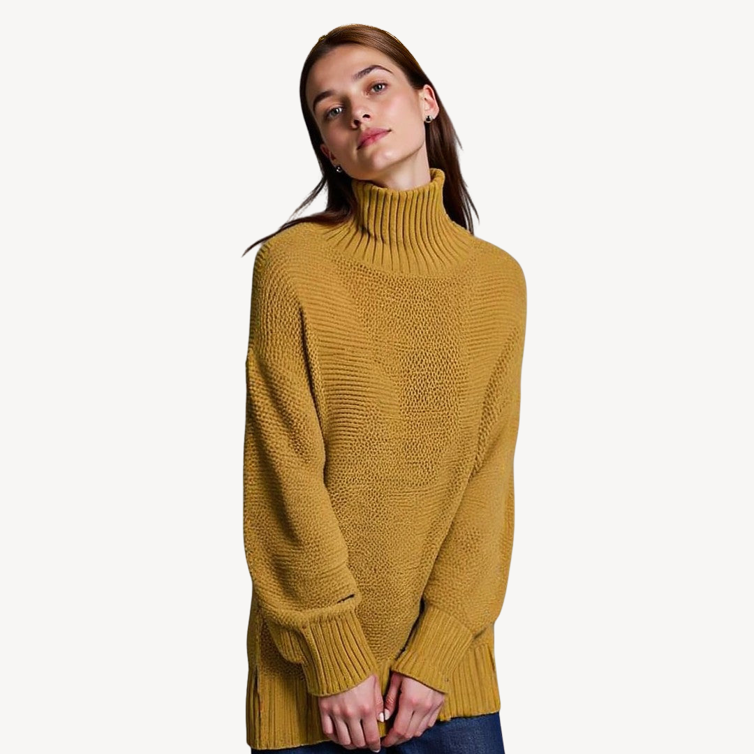 Oversized Turtleneck Sweater 4