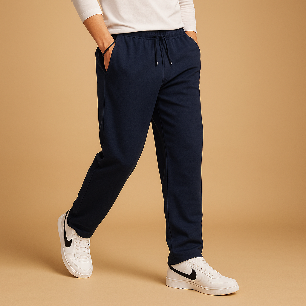 Comfortable Loose Fit Mens Cotton Joggers