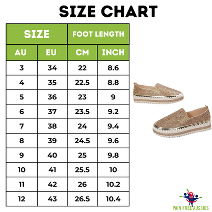 Sparkly Women's Glitter Slip On Shoes