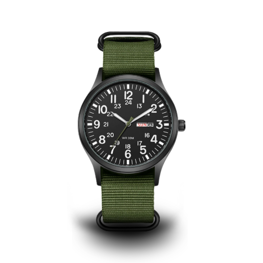 Tough Waterproof Mens Stainless Steel Sports Watch - Luxivelle