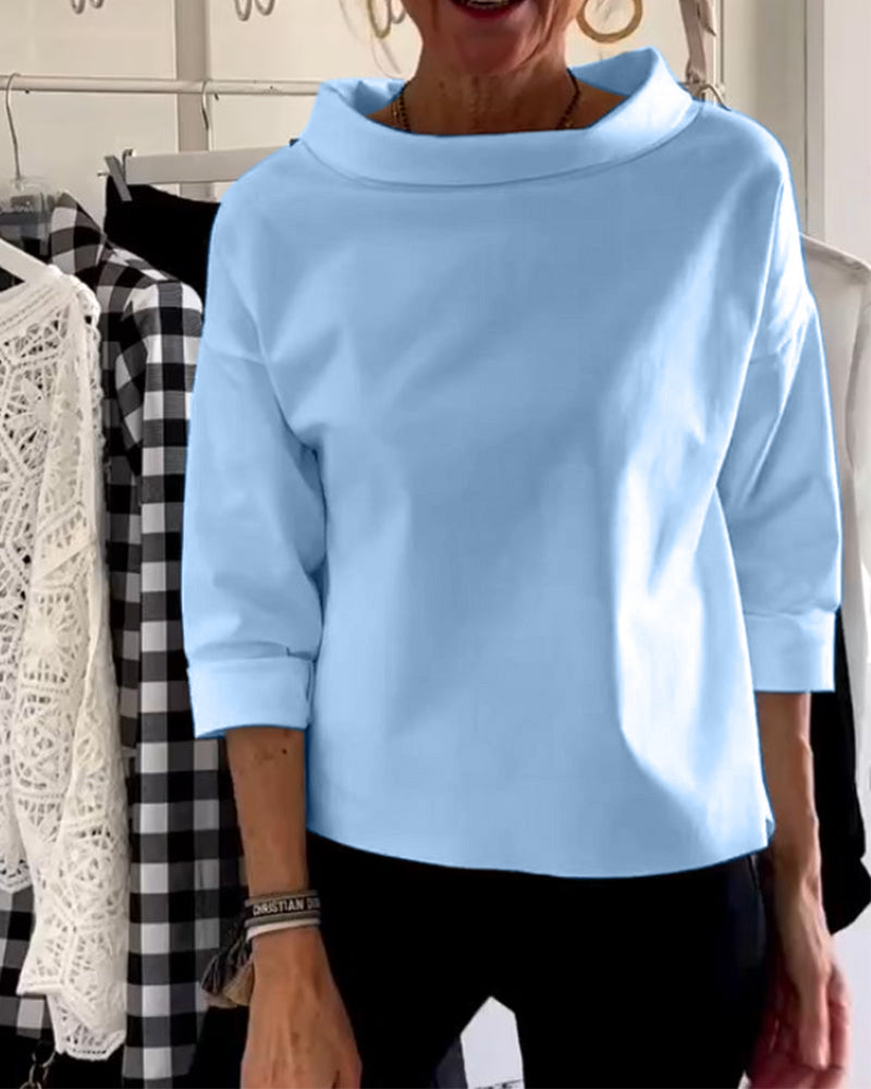 Sofia Women's Top - Elegant Blouse, Breathable Fabric-5