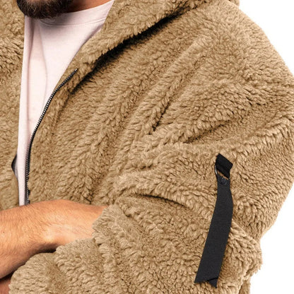 Patrick | Sporty fleece jacket with hood