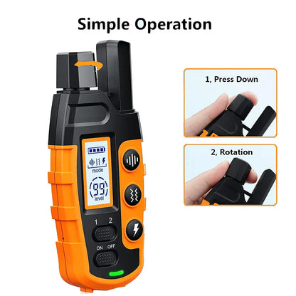 Waterproof Rechargeable Dog Training Collar with Remote