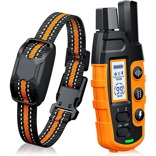 Waterproof Rechargeable Dog Training Collar with Remote - Luxivelle