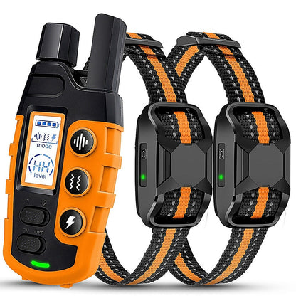 Waterproof Rechargeable Dog Training Collar with Remote