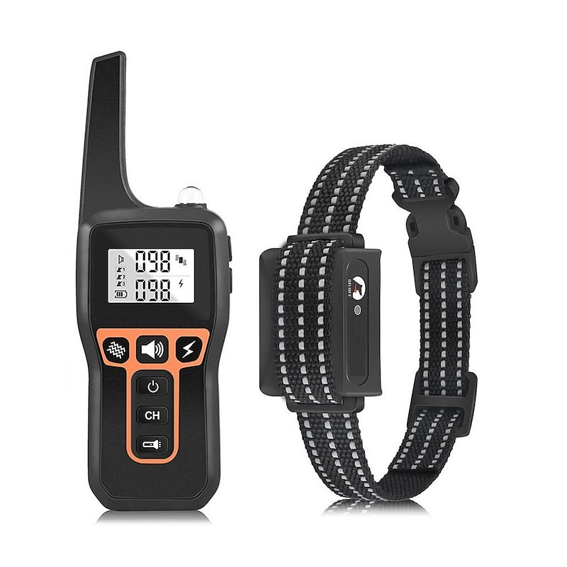 Waterproof Remote Dog Training Collar with Shock Vibe Alert - Luxivelle