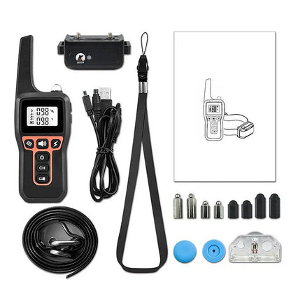 Waterproof Remote Dog Training Collar with Shock Vibe Alert