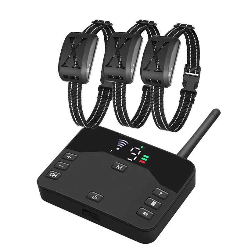 Easy Pet Containment System with Rechargeable Collar