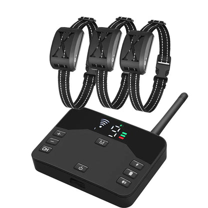 Easy Pet Containment System with Rechargeable Collar