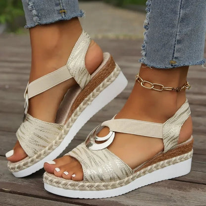 Chic Summer Heeled Sandals