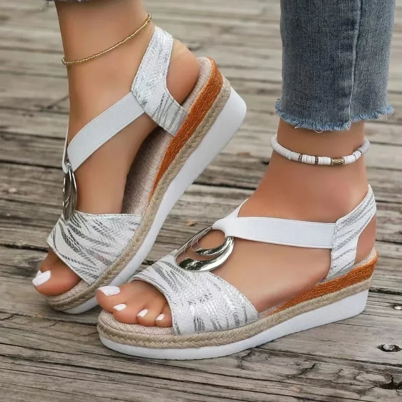Chic Summer Heeled Sandals