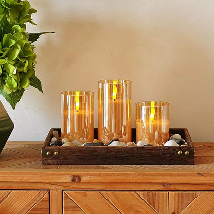 Realistic Remote Control LED Candle Set