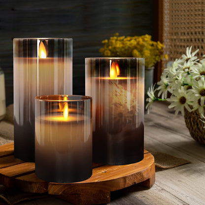 Realistic Remote Control LED Candle Set