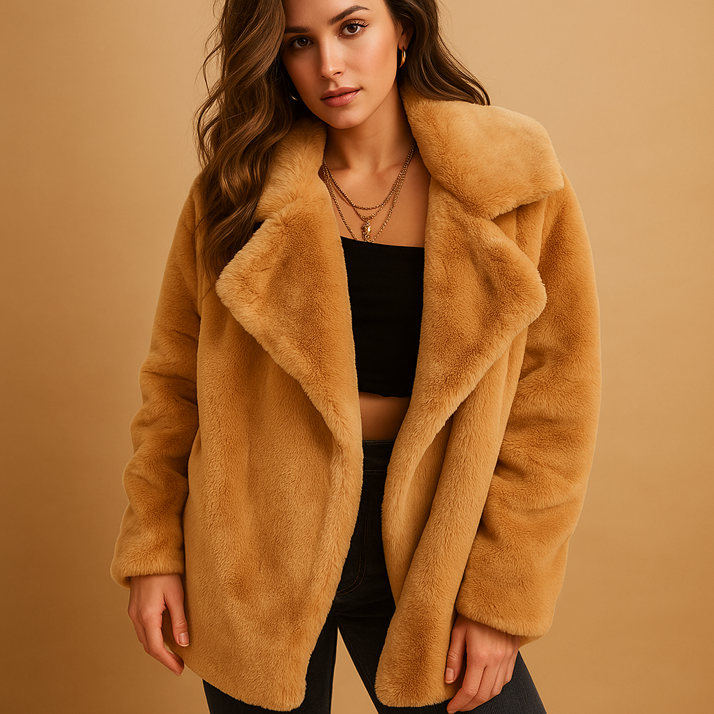 Warm Faux Fur Parka Women's Coat - Luxivelle
