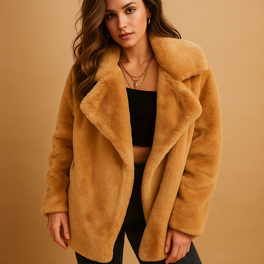 Warm Faux Fur Parka Women's Coat - Luxivelle