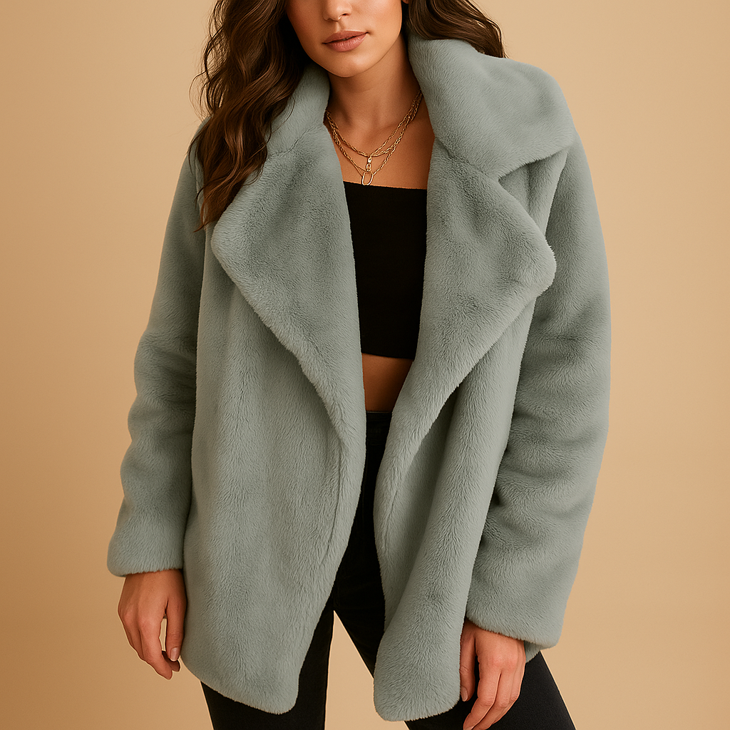Warm Faux Fur Parka Women's Coat