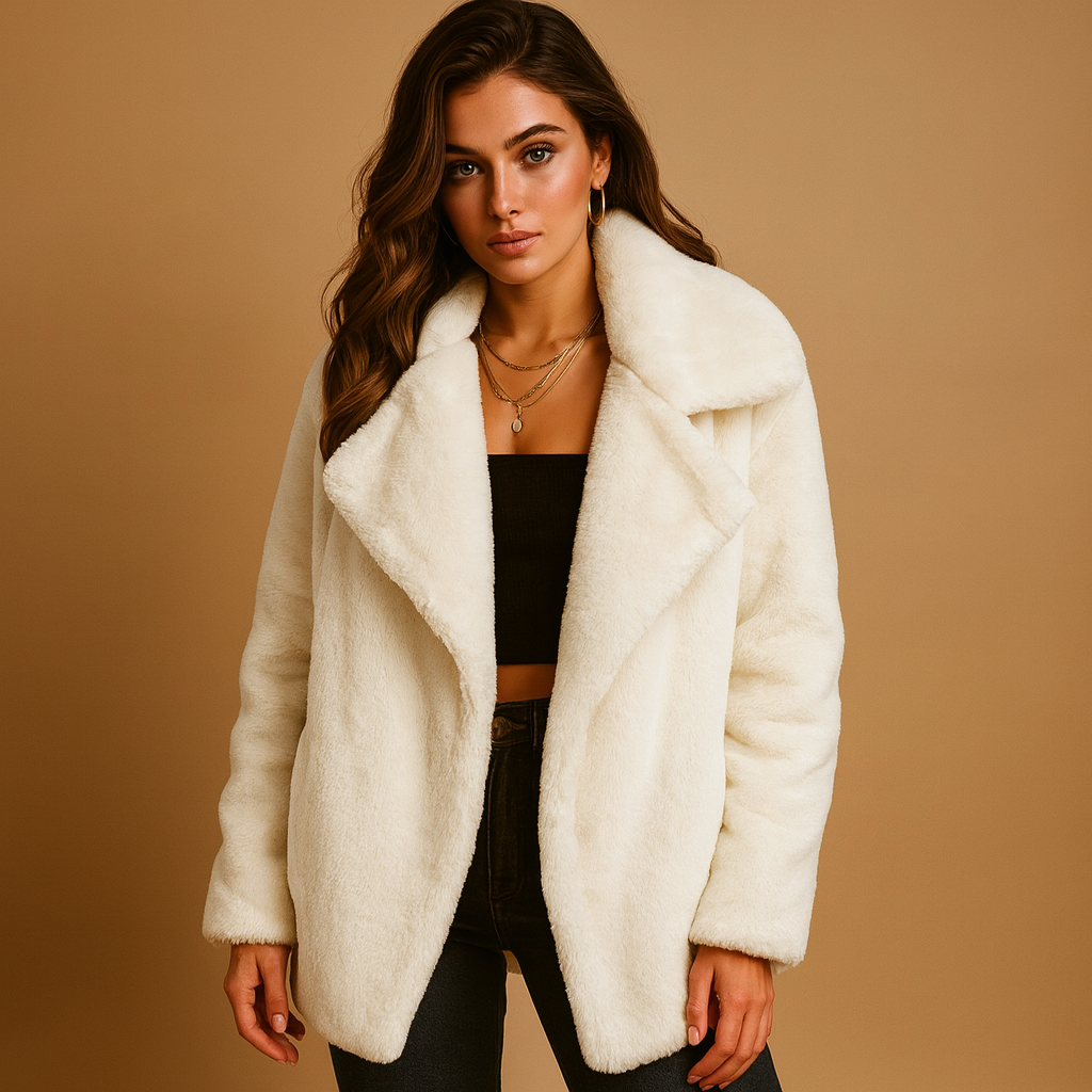 Warm Faux Fur Parka Women's Coat